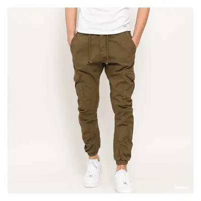 Nadrágok Urban Classics Cargo Jogging Pants Green