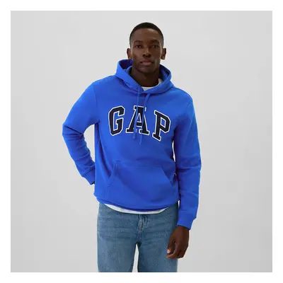 Pulóver GAP Logo Pullover Hoodie Radiant Blue