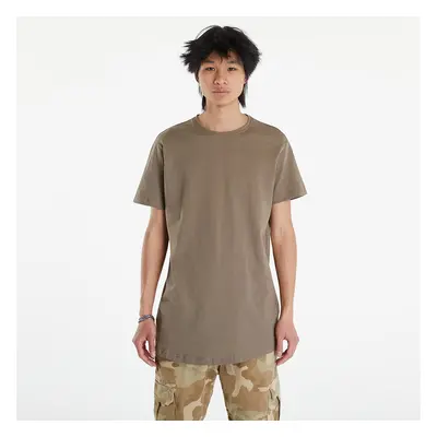 Póló Urban Classics Shaped Long Tee Army Green