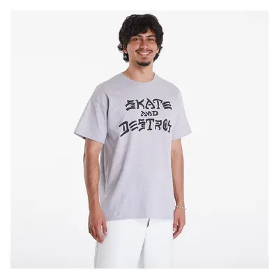 Póló Thrasher Skate And Destroy T-Shirt Melange Grey