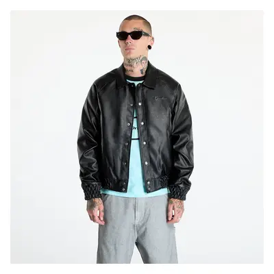 Kabát Karl Kani Kani Star Full Pu College Jacket Black