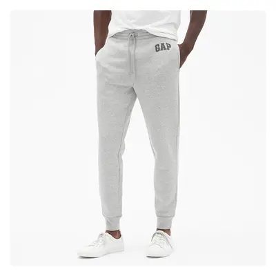 Melegítőnadrág GAP V-Heritage Logo Jogger Light Heather Grey