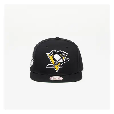 Baseball sapka Mitchell & Ness NHL Top Spot Snapback Penguins Black