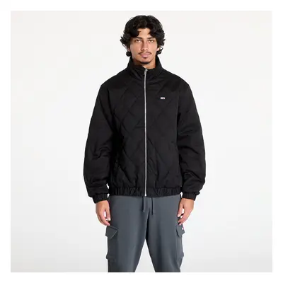 Kabát Tommy Jeans Essential Quilted Jacket Black