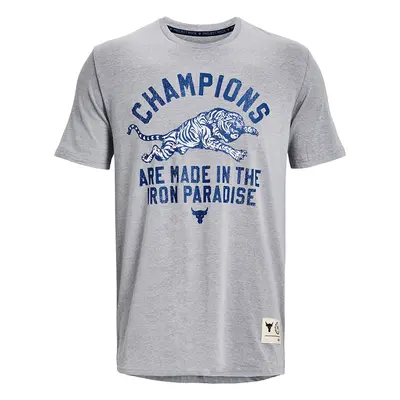 Póló Under Armour Project Rock Champ Ss Gray