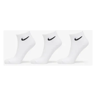 Nike Everyday Lightweight Training Ankle Socks 3-Pack White/ Black