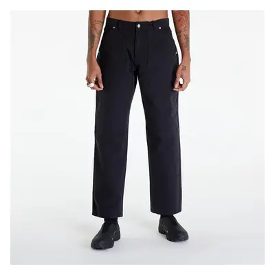 Nadrágok PLEASURES Impact Double Knee Pants Black