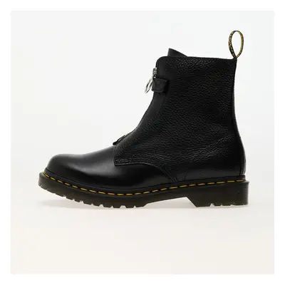 Sneakers Dr. Martens 1460 Pascal Frnt Zip Black Wanama & Black Milled Nappa