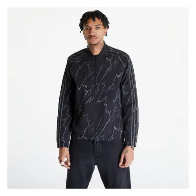 Kabát adidas Allover Print Sst Jacket Black