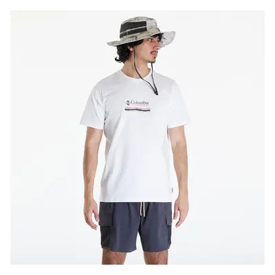 Póló Columbia Explorers Canyon™ Back Short Sleeve Tee White/ Heritage