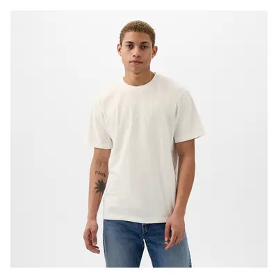 Póló GAP Logo Tee New Off White Opt1