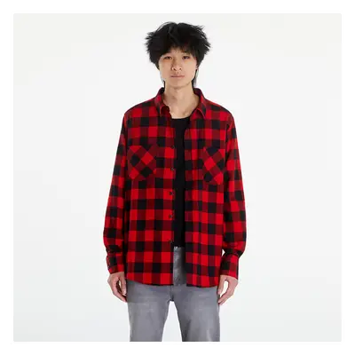 Ing Urban Classics Checked Flanell Shirt Black/ Red