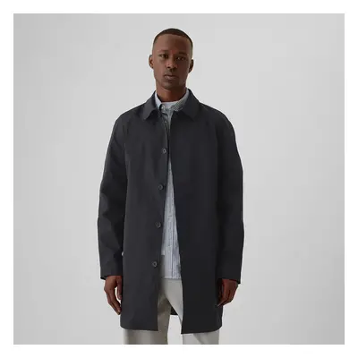 Kabát GAP Mac Coat New Classic Navy