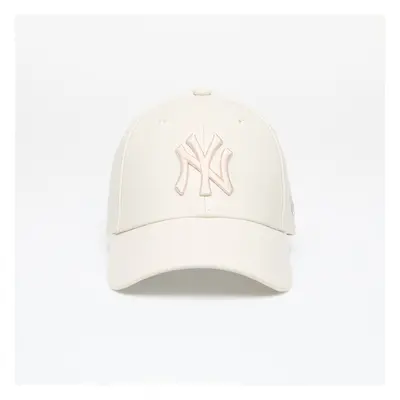 Baseball sapka New Era New York Yankees Faux Leather Womens 9FORTY Adjustable Cap Light Beige