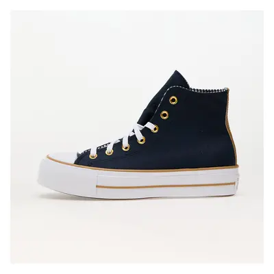 Sneakers Converse Chuck Taylor All Star Lift Platform Herringbone Stripe Obsidian/ White/ Trek T