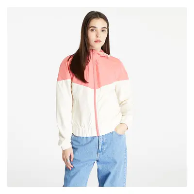 Kabát Urban Classics Ladies Arrow Windbreaker Palepink/ Whitesand