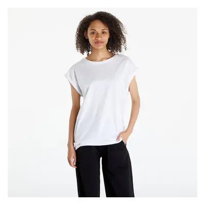 Póló Urban Classics Ladies Extended Shoulder Tee 2-Pack Black/ White