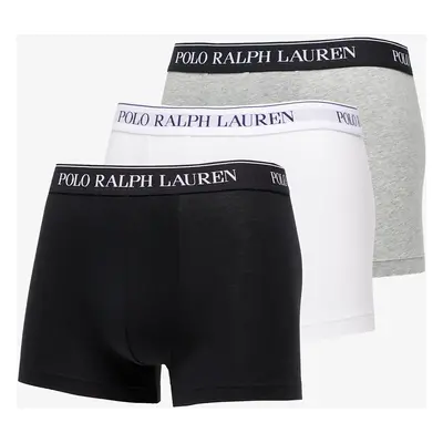 Polo Ralph Lauren Stretch Cotton Classic Trunks Grey/ White/ Black