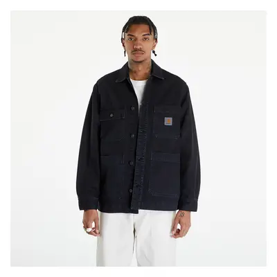 Kabát Carhartt WIP Garrison Coat UNISEX Black Stone Dyed