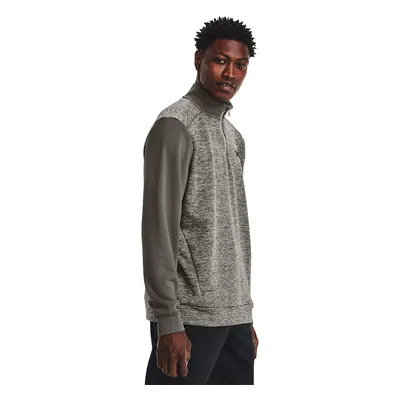 Pulóver Under Armour Armour Fleece Twist Qz Pewter