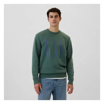 Pulóver GAP Fleece Sweatshirt Moores Green