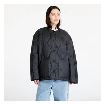 Kabát adidas Quilted Liner Jacket Black