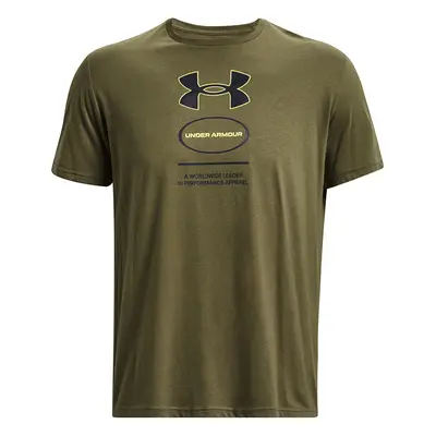 Póló Under Armour M Branded Gel Stack Ss Marine Od Green