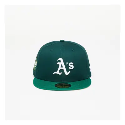 Baseball sapka New Era Oakland Athletics MLB Team Colour 59FIFTY Fitted Cap Dark Green/ White