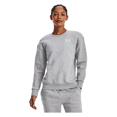 Pulóver Under Armour Essential Fleece Crew Mod Gray Light Heather