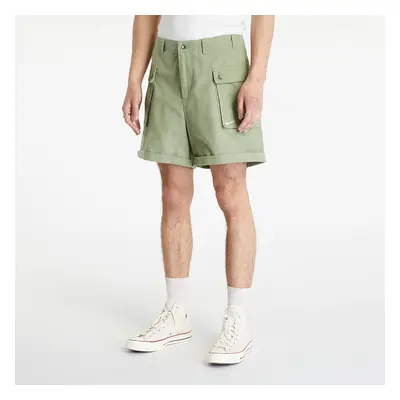 Sort Nike Life Men's Woven P44 Cargo Shorts Oil Green/ White