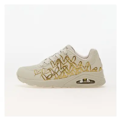 Sneakers Skechers Uno - Golden Heart Natural/ Gold