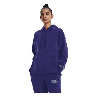 Pulóver Under Armour Summit Knit Hoodie Blue