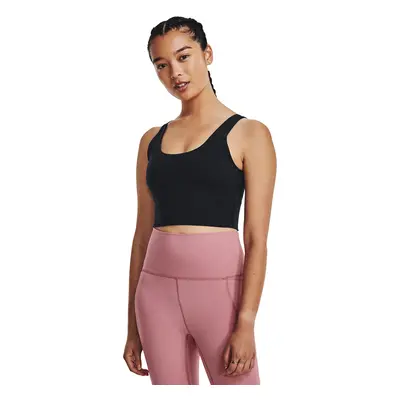 Under Armour Meridian Fitted Crop Tank Black