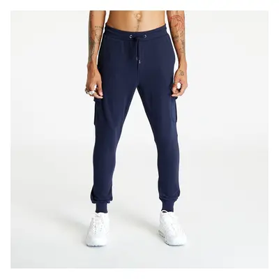 Melegítőnadrág Urban Classics Fitted Cargo Sweatpants Midnightnavy