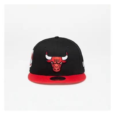 Baseball sapka New Era Chicago Bulls Team Side Patch 9Fifty Snapback Cap Black/ Front Door Red