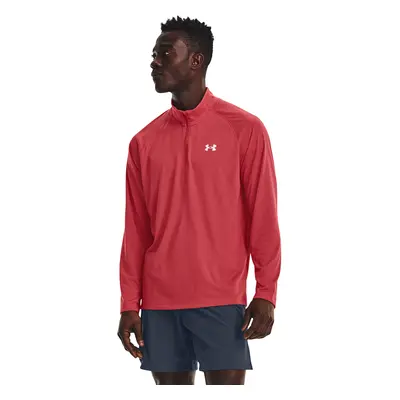 Pulóver Under Armour Streaker Half Zip Red