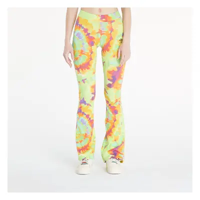 Nadrágok adidas Tie-Dyed Flared Pant Yellow/ Multicolor