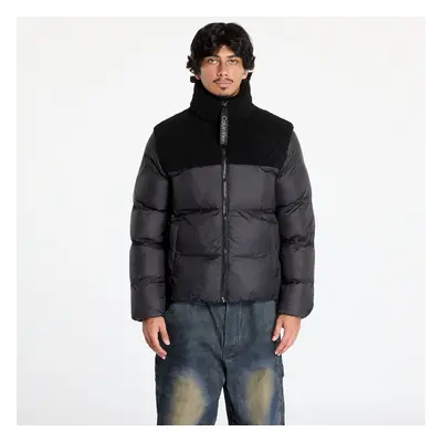 Kabát Calvin Klein Jeans Sherpa Puffer Jacket Black