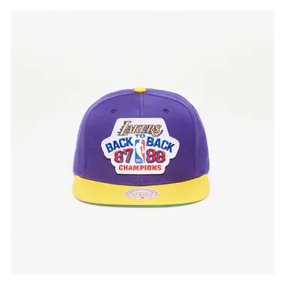 Baseball sapka Mitchell & Ness NBA O.G. Snapback Los Angeles Lakers Purple/ Yellow