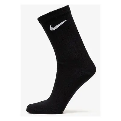 Nike Nike Everyday Lightweight Training Crew Socks 3-Pack Black/ White