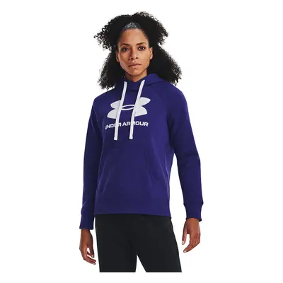 Pulóver Under Armour Rival Fleece Logo Hoodie Blue