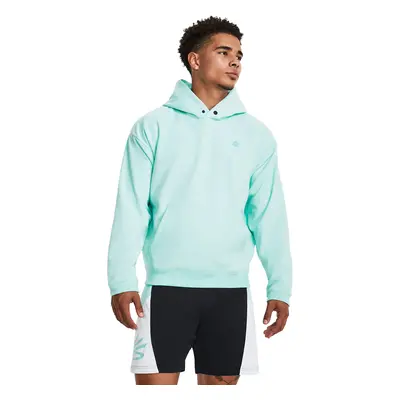 Pulóver Under Armour Curry Greatest Hoodie Neo Turquoise