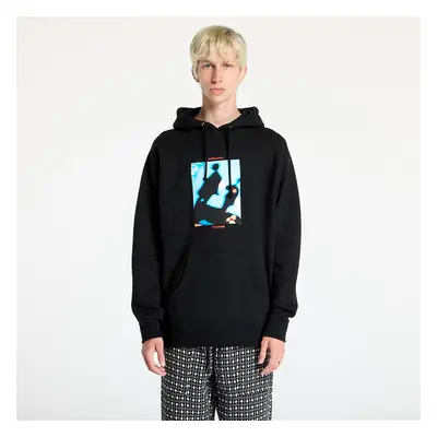 Pulóver PLEASURES Darklands Hoodie Black