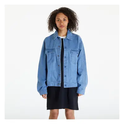 Kabát adidas x KSENIASCHNAIDER 3-Stripe Jacket Blue Denim