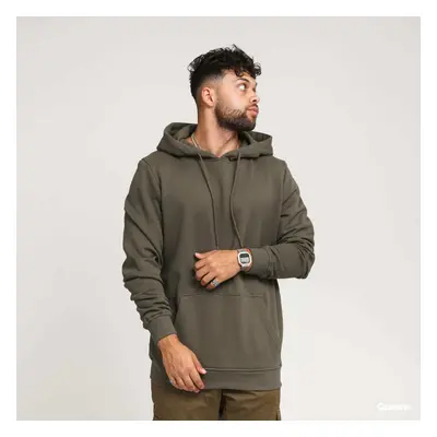 Pulóver Urban Classics Organic Basic Hoody Green