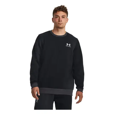 Pulóver Under Armour Essential Flc Novelty Crw Black