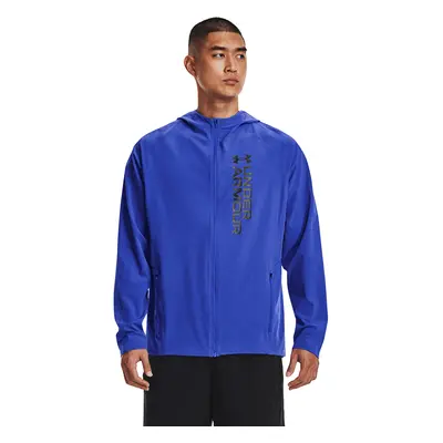 Kabát Under Armour Outrun The Storm Jacket Versa Blue