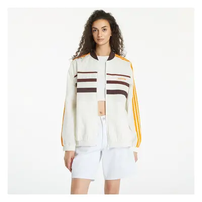 Kabát adidas '80S Track Top Off White/ Shadow Brown