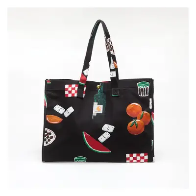 Táska Carhartt WIP Canvas Graphic Beach Bag Isis Maria Dinner Print/ Black