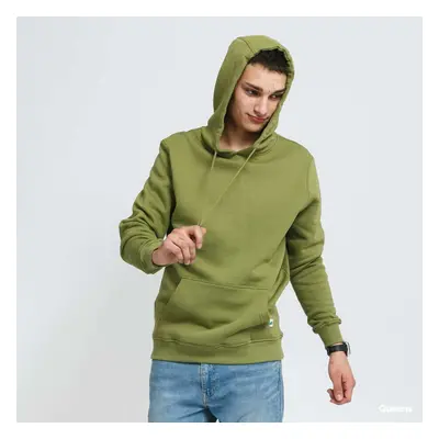 Pulóver Urban Classics Organic Basic Hoody Green